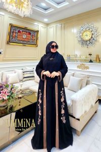gamis muzdalifa 3 in 1 by ummina // gamis set outer umroh dan haji by ummina