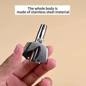 Máy Cạo Lông Mũi Bằng Thép Không Gỉ Dành Cho Nam Máy Cạo Râu Cầm Tay Máy Cạo Lông Tai Cầm Tay Có Thể Giặt Được Thiết Bị Chăm Sóc Cá Nhân