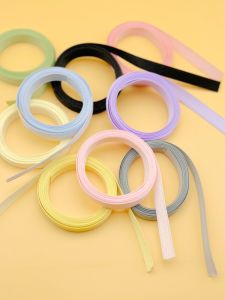 New Arrival Braided Hair Ribbon Tie Hair Accessories Pairs Ponytail Bows Hair Accessories Hair Band Womens Hair Tie Ribbon Ribbon Headband