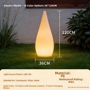 BEAUTY IN THE LIGHT | Atmosphere Decorative Waterproof Outdoor Floor Lamp