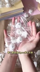 Chiikawa | 6/12pcs Self Deprecating Bear Pinch Fun Toy - Cute Expression Stress Relieving Little Nose Ga Childrens Prize Gifts For Kids