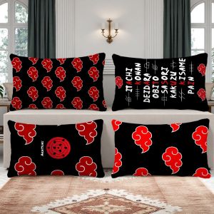 N-Naruto Ren Cloud cushion cover Rectangle Pillow Case Printing Bedside Sofa Room Home Decoration Pillowcase