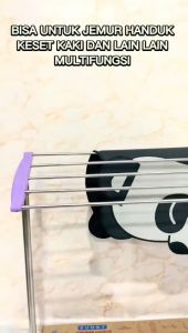 RAK HANDUK PAKAIAN JEMURAN HANDUK STAINLESS /JEMURAN HANDUK PIPA 5 ANTI KARAT / JEMURAN BERDIRI HANDUK BALKON PORTABLE - SUNNY