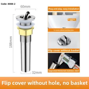 Anti-odor Drain Plug