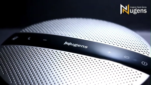 Nugens Tri-Mode Bluetooth/Aux Daisy Chain/Usb Conference Speakerphone Support Linking 2 Speakerphones