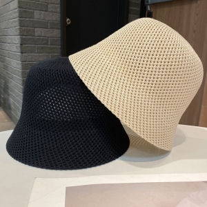 【♡Lovely girls house♡】Fashion Bucket Hat Outdoor Sun Hat Beach Hat Portable Anti-UV Womens Hand-woven Summer Cap