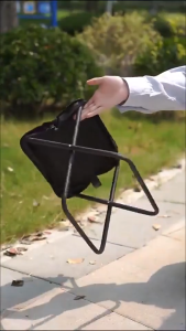 Outdoor Mazar Stool Portable Multifunctional Folding Chair for Camping Beach and Fishing Adventures