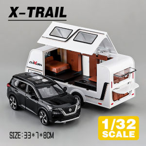 LEO 1:32 Nissan X-TRAIL Caravan Diecast Model Car Alloy Cars Toys Collection Gift For Kids Boy Girl Race Car Toy - Lazada