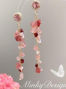Handmade Natural Stone Mosquito Coil Ear Cuff Womens Ethnic Style Summer Earrings Alloy Geometric Shape No Piercing Required