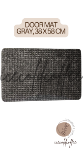 ORIGINAL DOOR MAT Gray 38 x58 cm