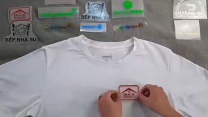 Sticker ủi áo miếng dán ủi quần áo hình ủi nhiệt đầy đủ logo Đoàn Thanh Niên cờ Việt Nam thiết kế miễn phí theo yêu cầu