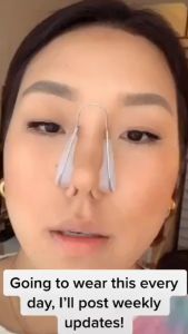 Soft Silicone Sleeping Nose Clip Rhinoplasty Clip Nose Bridge Shaping Corrector