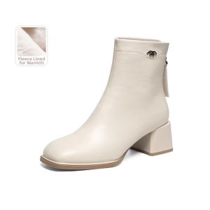 Reddragonfly | Mid Aged Stylish Autumn Winter Boots Black High Heels