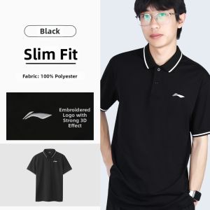 Li-Ning | Summer Loose Quick-dry Polo T-Shirt