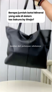 Totebag Wanita Sakura By Shojo IndonesiaTerbaru Simple Ringan untuk Kerja Kuliah