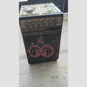 Einfach Kompor Gas + Oven Free Standing Warna Hitam