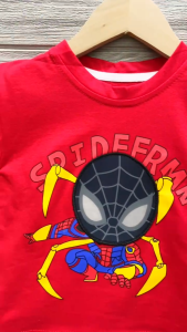 Terno for Kids Boy Spiderman Casual Wear cotton 1-5yrs old E70