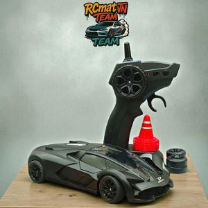 Xe điều khiển từ xa Mini Drift Lamboghini Shadowed Warrior 1:20 tốc độ cao body nhựa cứng siêu ngầu có đèn led