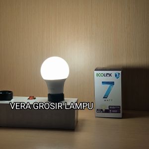 Promo Ecolink lampu LED Bulb 7W kuning warm white 3000K E27 full super terang