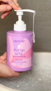 Sữa Tắm Cấp Ẩm LroCre Fresh Rose Bath & Shower Gel 400g