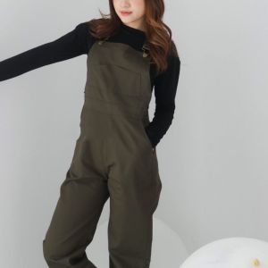 Overall Jumpsuit Wanita || Baju Kodok Wanita || Jumpsuit Korean Wanita Model Terbaru