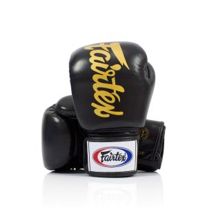 Fairtex BGV19 DELUXE TIGHT-FIT GLOVES - Black