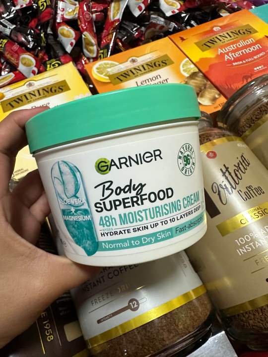 Garnier body superfood aloe vera and magnesium | Lazada PH