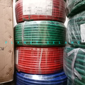 Selang Air 50 Meter 1/2 Inch 2 MM Selang Air Elastis Dop Anti Tekuk Selang Air Warna Tebal Selang Murah