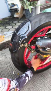 TorqPipe Motorcycle Mudguard Rear Fender CNC Aluminum alloy Suitable for all motorcycle models