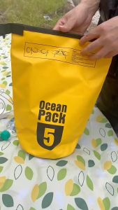 Outdoor Exercise Water Resistant / Waterproof Dry Bags Single / Double Belt Extra Thick Material Big Capacity Quite Dry