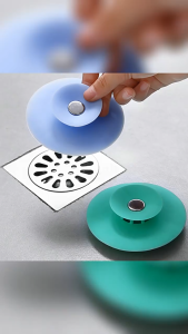 [1PC] Worthbuy Penutup Silikon Singki Basin Cover Silicone Sink Cover Bathtub Stopper Sink Strainer Kitchen Bathroom