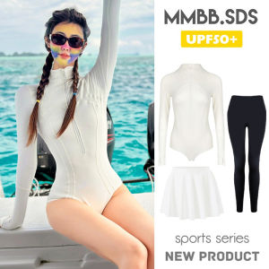 MIMIBABI | Bộ Đồ Bơi Dài Tay Giúp Gầy 1 Mảnh