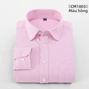 Boman | Áo Sơ Mi Dài Tay Cotton Oxford Kích Cỡ Lớn Phong Cách Rộng Cho Nam