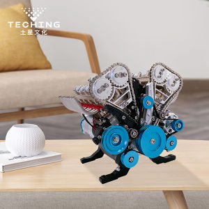 NIKOLATOY | Working V8 Engine Assembly Model