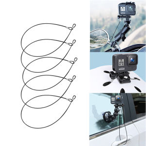 Camera Anti-lost Wire Rope for DJI Action 6 5 4 Insta360 X5 X4 Ace Pro 2 Safety Rope Lanyard for GoPro 13 12 11 Acceoories