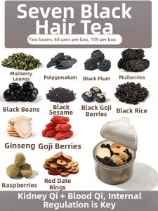 Natural Island | Hair Nourishing Five-Black Herbal Tea