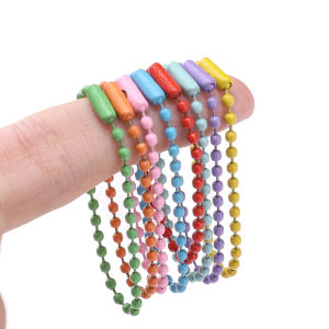 10/12cm 20/50pcs/bag Iron Spray Painted Chain For Handmade Bracelet Necklace Earring Keychain DIY Craft Jewelry Making Accessories