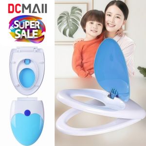 ฝารองนั่งชักโครกแม่และเด็ก ทรงV ออกแบบพิเศษ ฝารองชักโครก ฝารองนั่งชักโครกเด็ก มี Slow ฝาลดแรงกระแทก สินค้าพร้อมส่ง