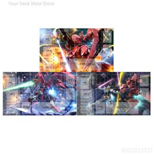 Bandai | Self Made Cartoon Gundamed Gcg Card Battle Mat Gcg Single Player Board Game Card Battle Card Pad Gift Toys