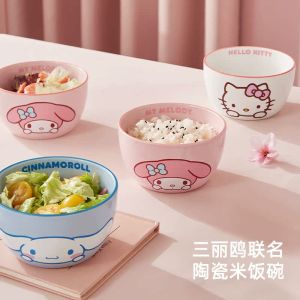 Bộ Bát Đĩa Sứ Dễ Thương Cho Trẻ Em Bát Đựng Súp Bát Đựng Cơm Bát Sứ Cao Cấp Bộ Đồ Ăn Gia Đình Bát Cá Nhân