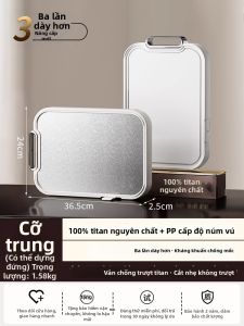 Đồ Cắt Đôi Mặt Titanium Kháng Khuẩn Cấp Thực Phẩm