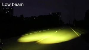 Mini Driving Lights Full Set V2 White+Yellow Pair of Universal High quality With Switch