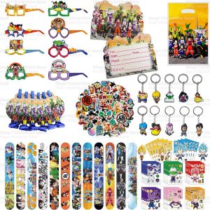 Bandai | Goku Dragon Ball Birthday Party Favors Keychain Stickers Bracelets Gift Bag Pinata Fillers Rewards Wedding Decoration Supplies
