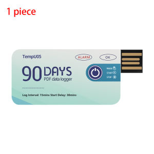 juan juan | 5 Chiếc TempU05 Bộ Ghi Dữ Liệu Nhiệt Độ 10000 Điểm USB Report Máy Ghi Dùng Một Lần Để Phân Tích Chuỗi Lạnh