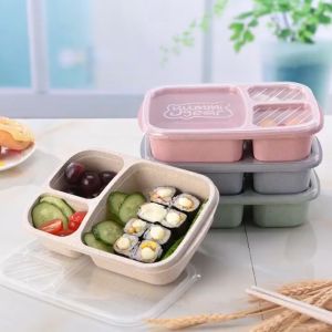 Kotak Bekal Makan Anak Microwavable Lunch Box 1000 ML
