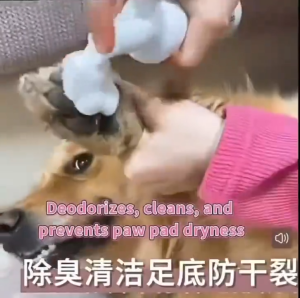Endi Pet Cat Dog Paw Cleaning Cleansing Foam / Dry Paw Solution Cleanser 150ML