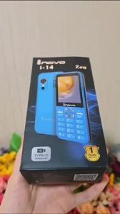 inovo โทรศัพท์ปุ่มกด I-14 Zen ปุ่มใหญ่ จอกว้าง 2.9 นิ้ว ระบบ Dual SIM (2 ซิม) รองรับ 3G/4G พร้อมประกันศูนย์ 1 ปี