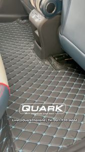 (สีใหม่ ลายใหม่) พรม6D BENZ W212 ตรงรุ่น XPE 2ชั้น เกรดหนา ของแท้ QUARK (รับประกัน2ปี) พรมรถยนต์