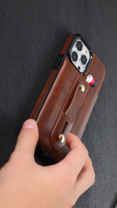 Casing Iphone 15 14 13 12 11 PRO PRO MAX PLUS Bumper Case Slot Kartu