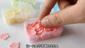 Milk Flavour Petal Soap